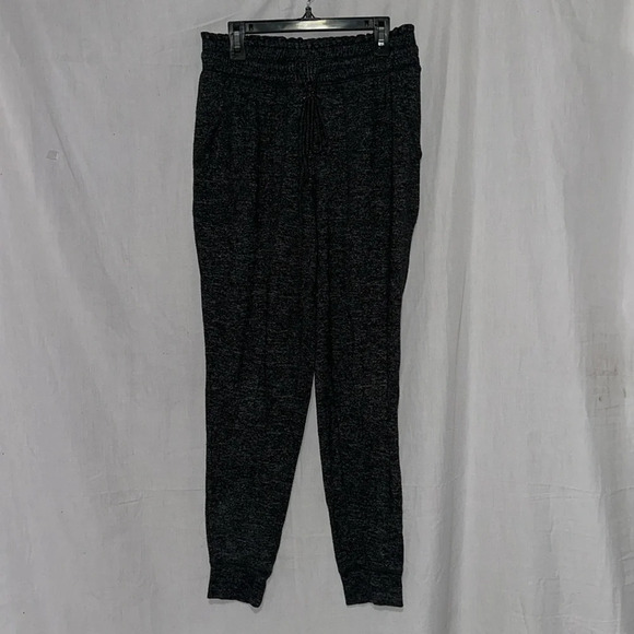 gray & white Aerie jogging pants size small - Picture 1 of 3